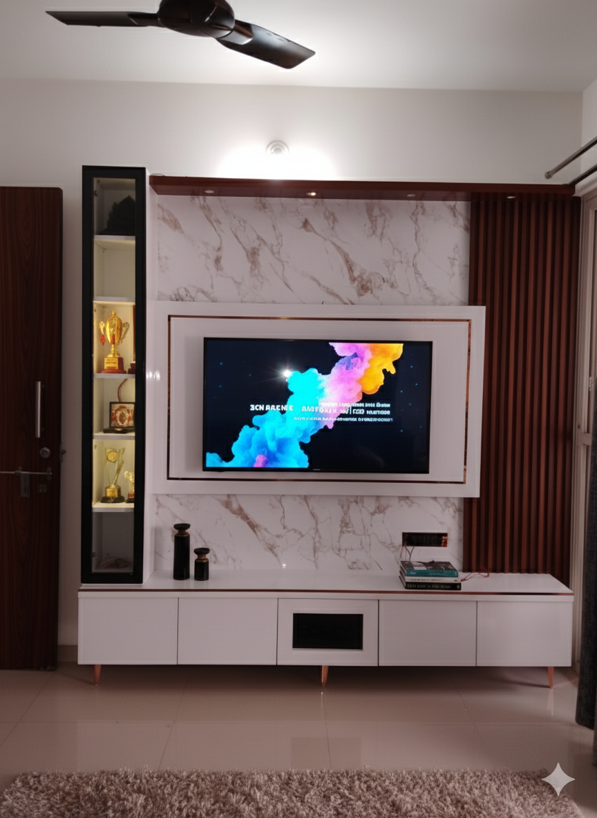 Front view of Sectional Sofa